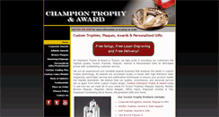 Desktop Screenshot of champion-trophy.com